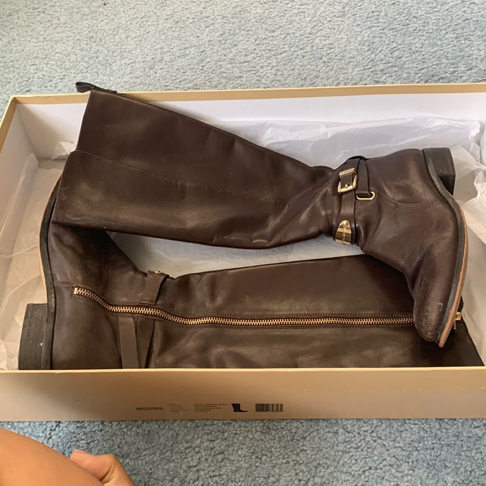 Michael kors riding boots. Used but in good condition